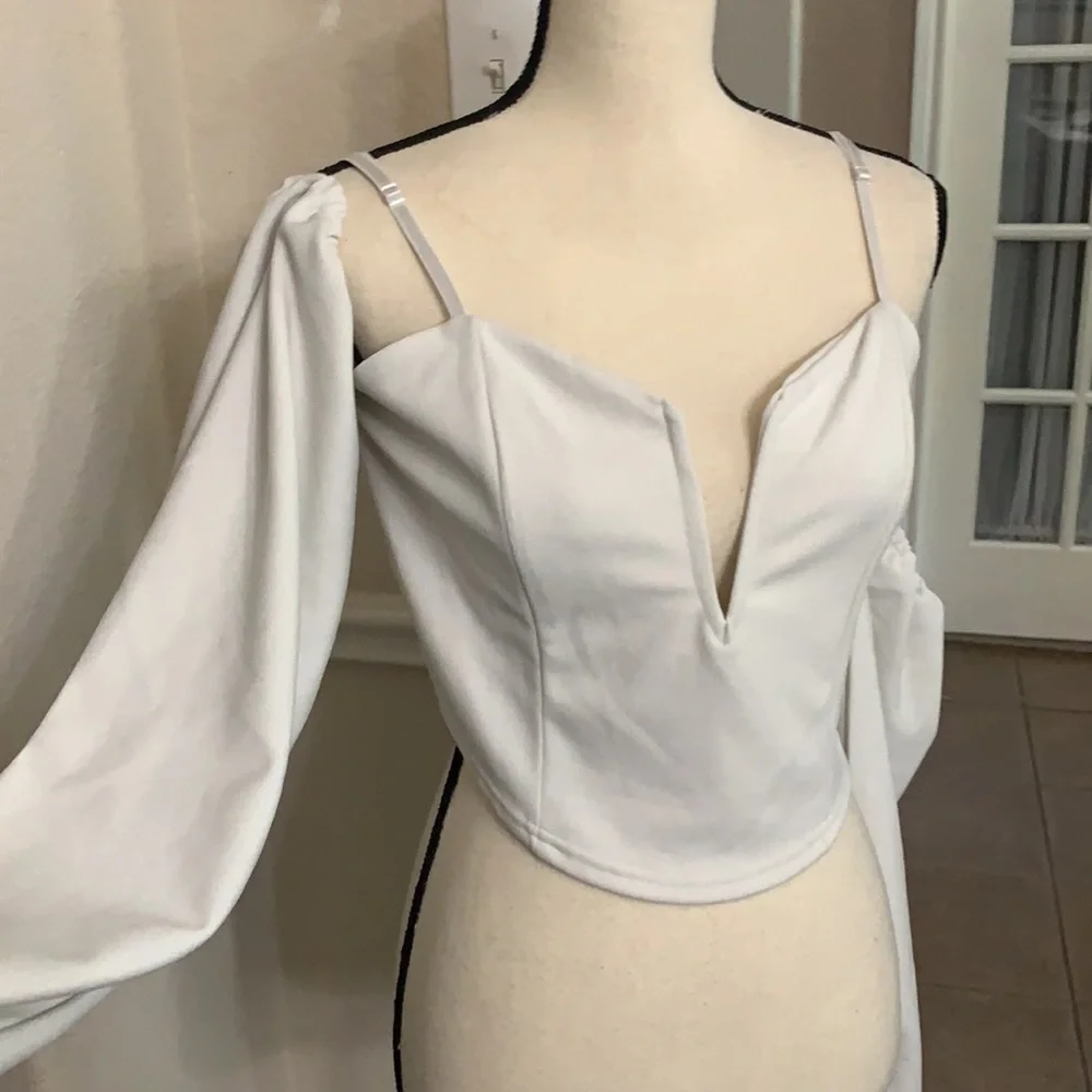 Boohoo white top - Picture 5 of 17